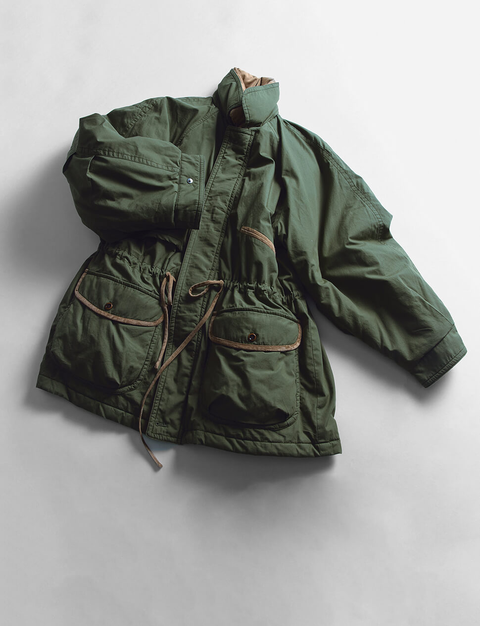 Oversized Olive Parka -PREORDER