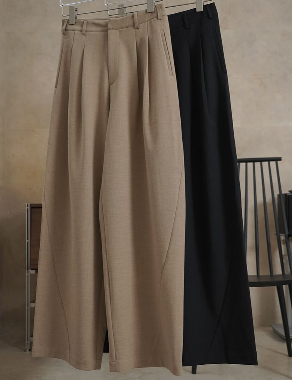 Leo Tan Barrel Leg Pants