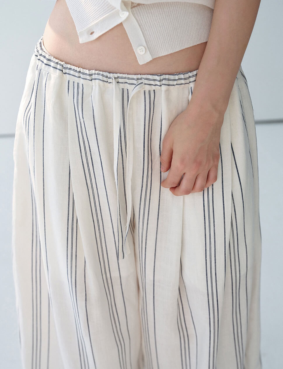 Striped Loose Pants
