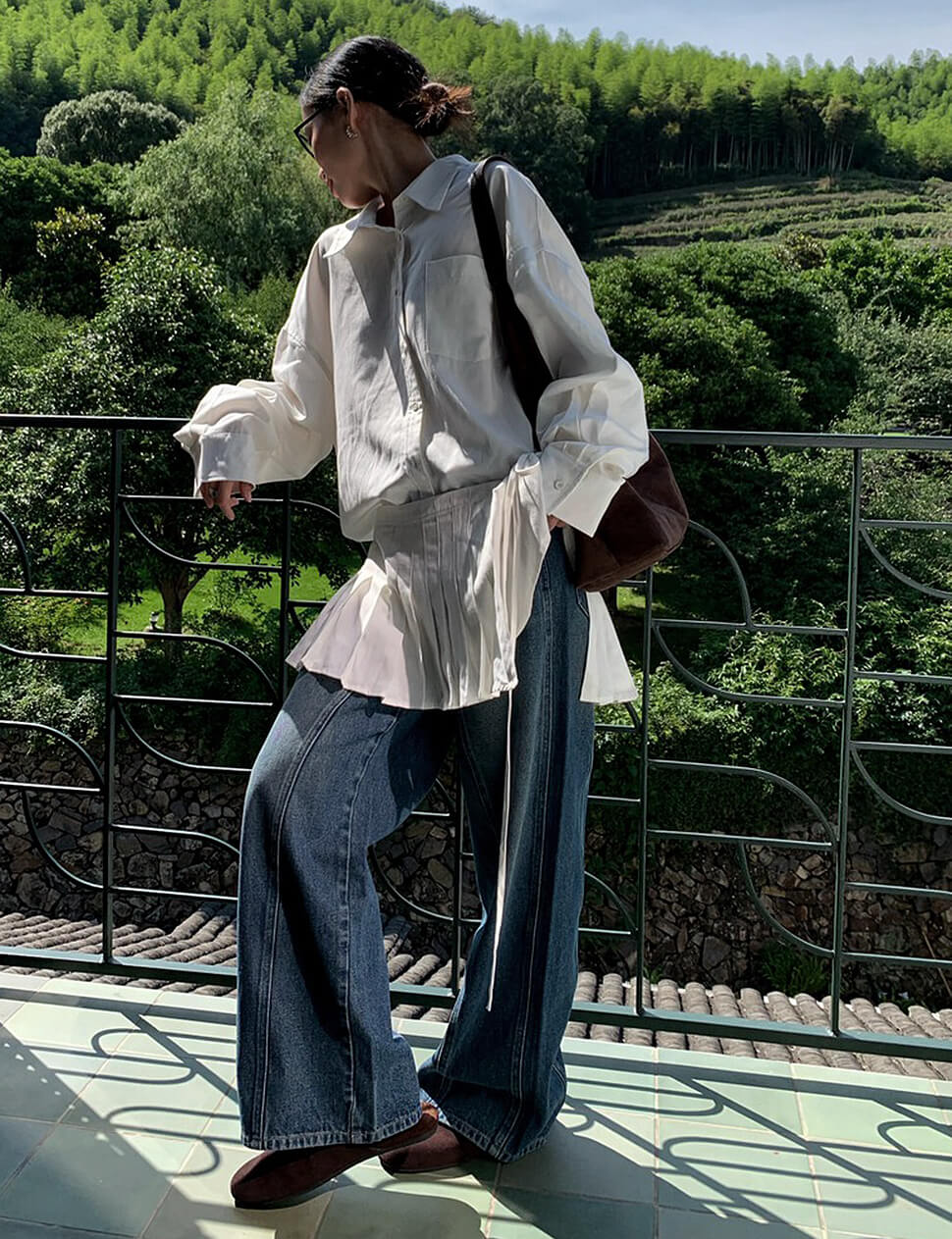 Two-Piece Layered Shirt-BESTSELLER