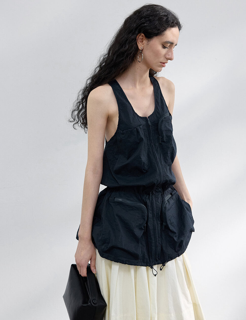 Black Parachute Pocket Tank