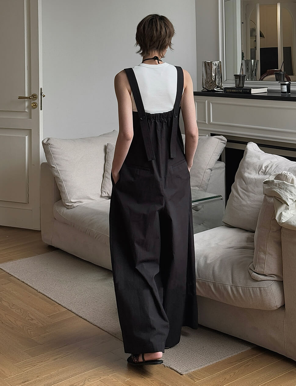 Black Wide Leg Jumpsuit