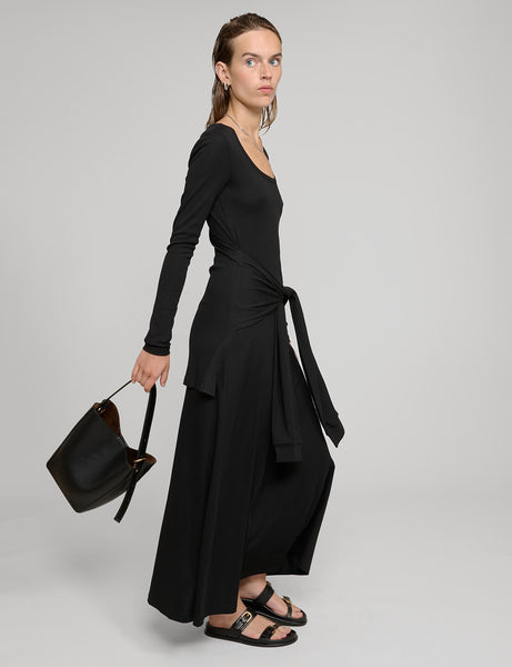 black pixie dress Market Tie Waist Long Sleeve Maxi in at Nordstrom, Size Small image-add-5/16/25 Tiana Disney Princess Black Size:Custom Made to Measurements Fits up to Approx