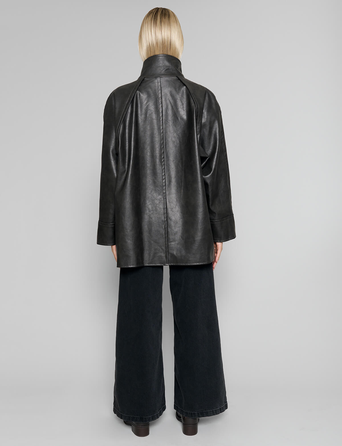 Coffee Brown Leather Jacket- BESTSELLER