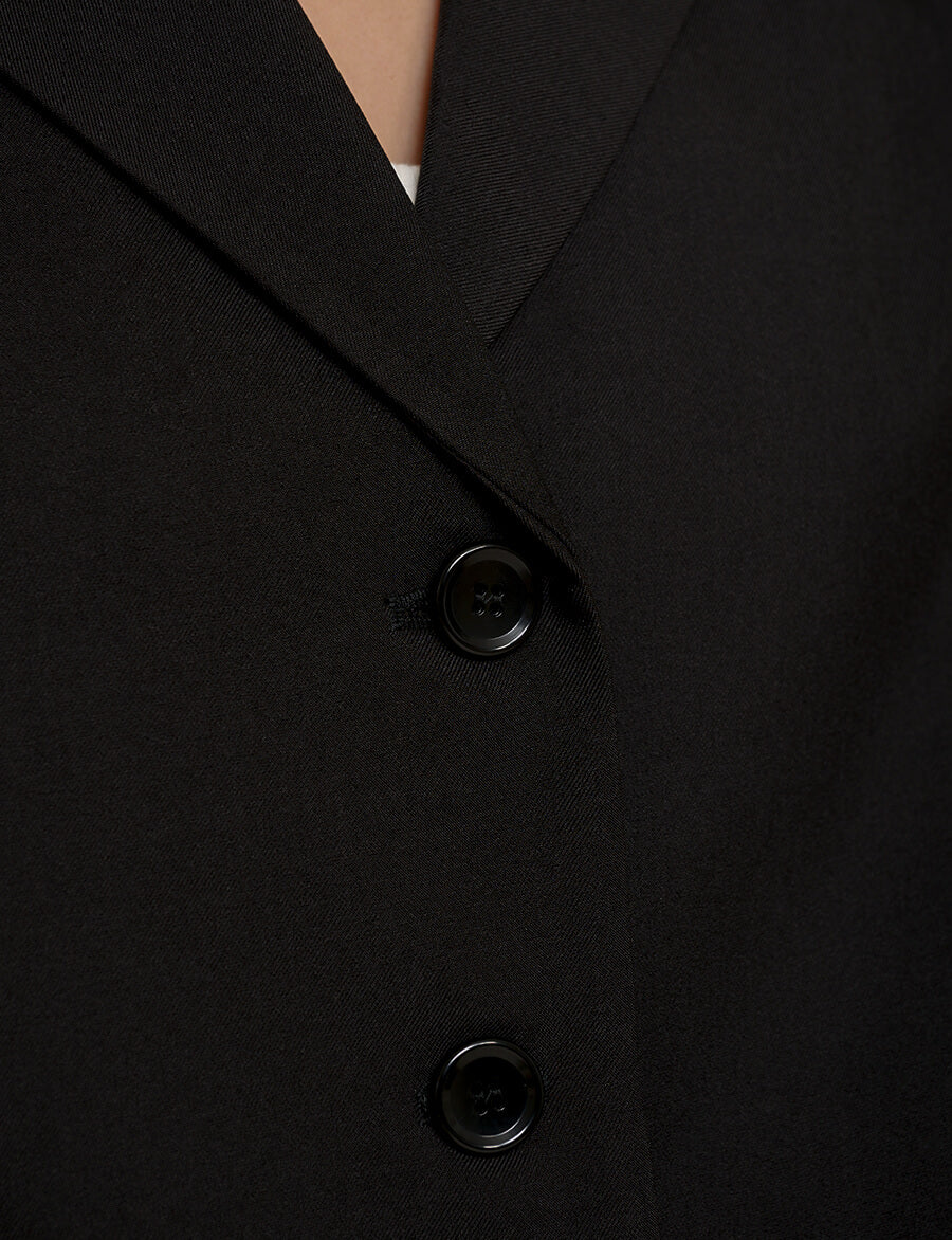 Black Short Suit Jacket