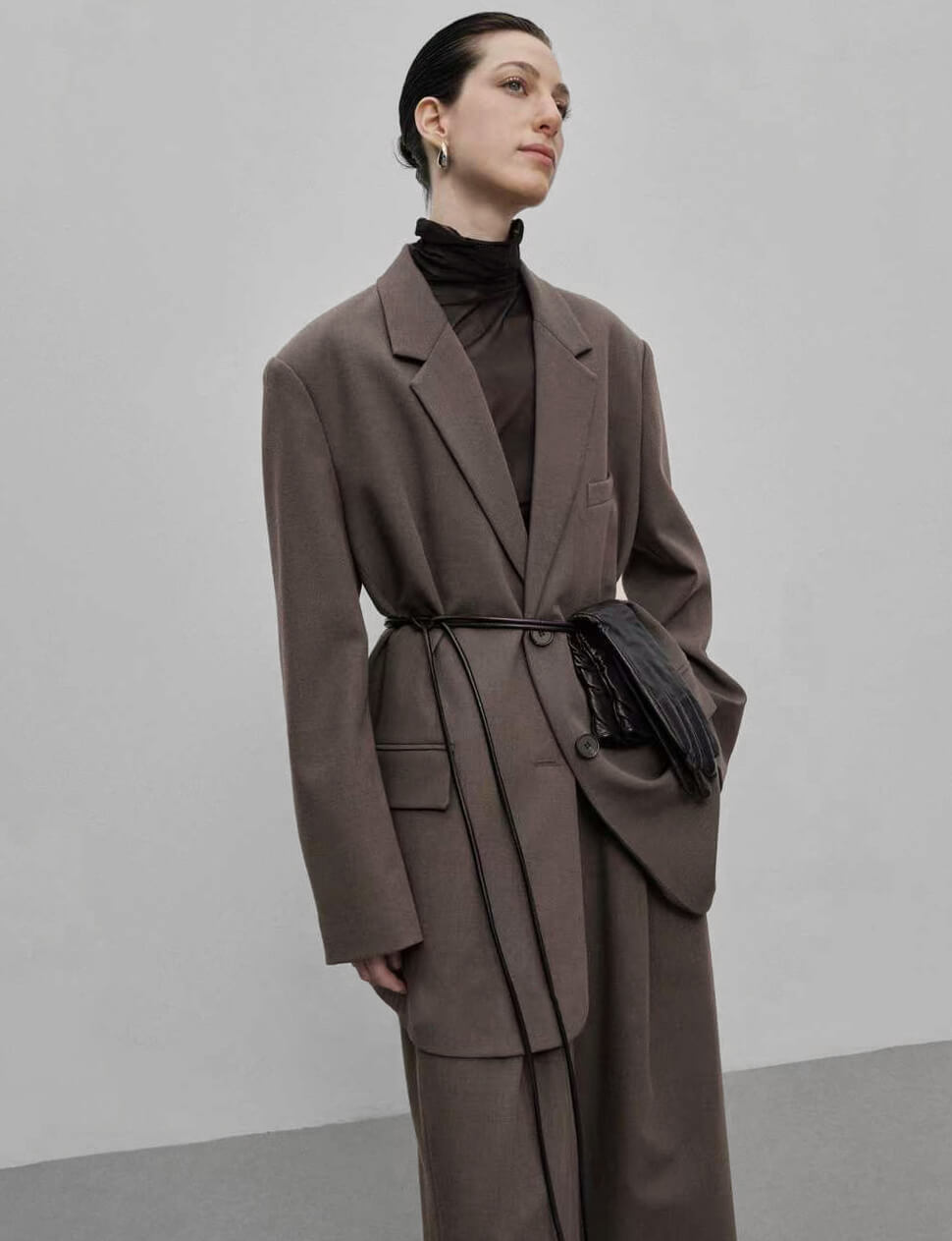 Oversized Brown Blazer