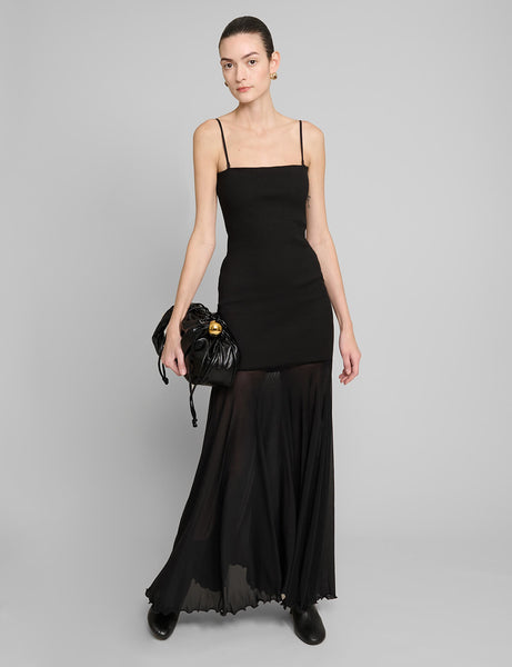 Romane Sheer Bottom Dress S Romane Sheer Bottom Dress S