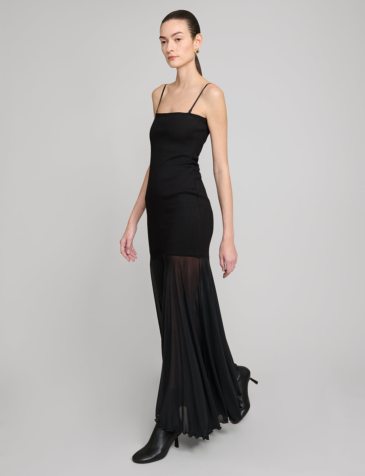 Romane Sheer Bottom Dress
