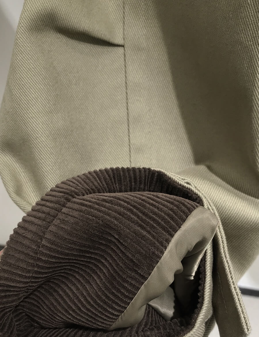 Khaki Corduroy Country Jacket-BESTSELLER