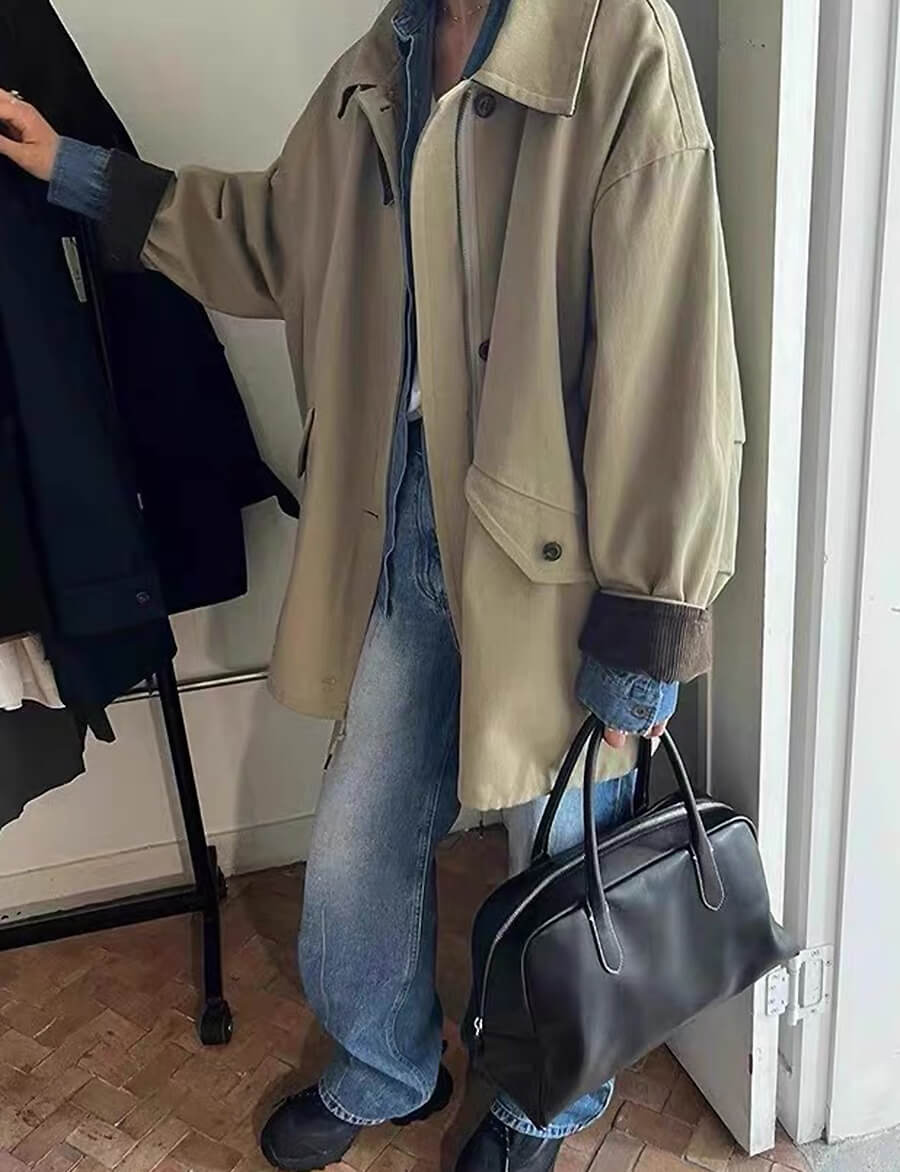 Khaki Corduroy Country Jacket-BESTSELLER