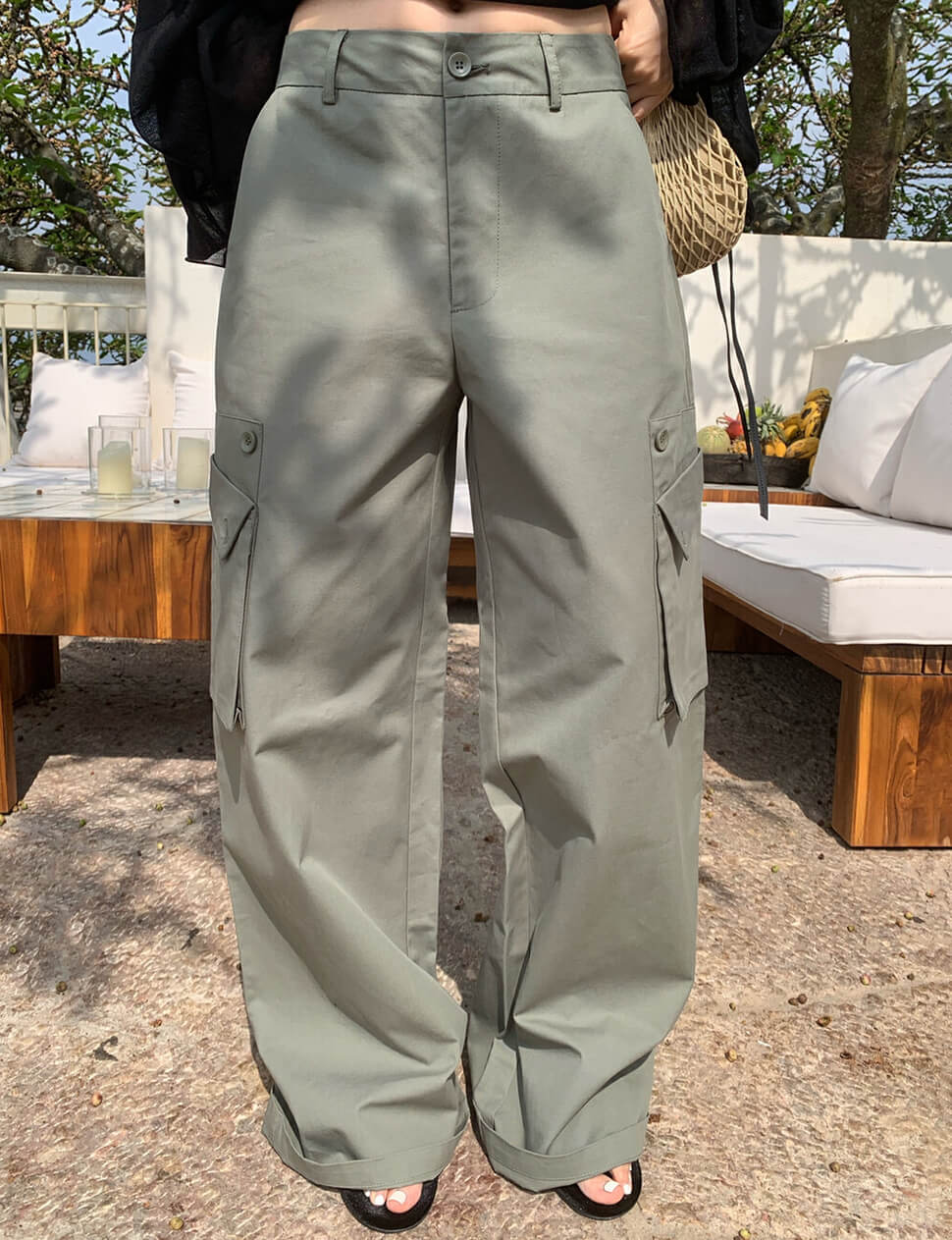 Khaki Cargo Pants