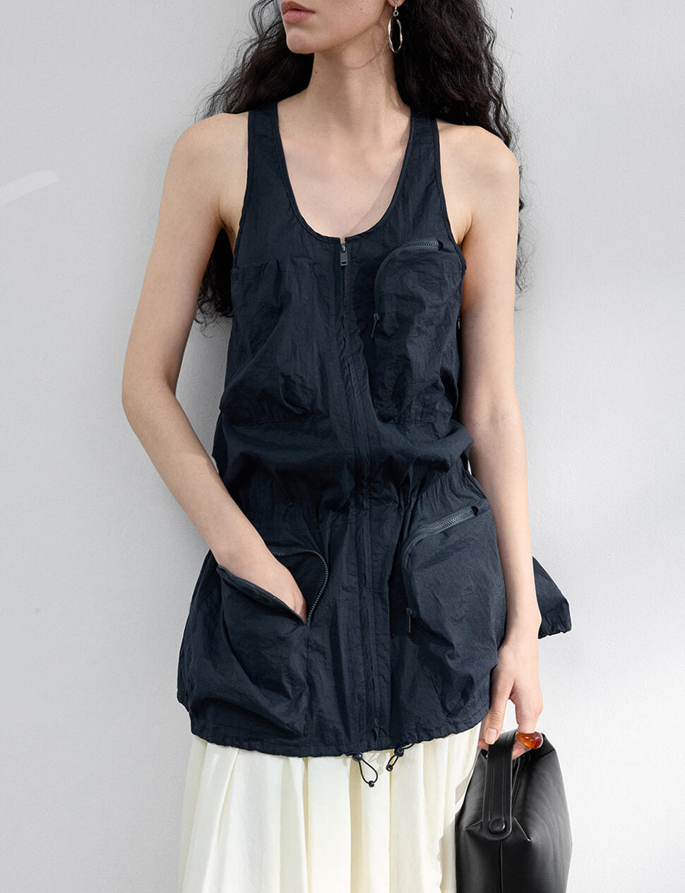 Black Parachute Pocket Tank