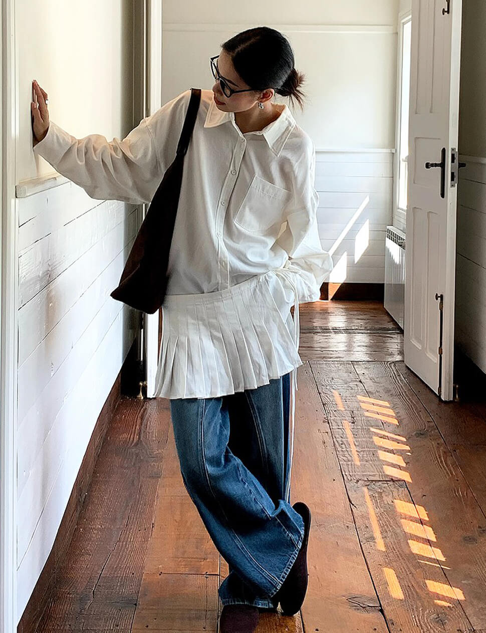 Two-Piece Layered Shirt-BESTSELLER