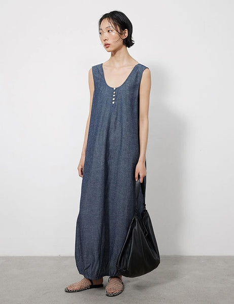 ワンピース denham CHAMBRAY DRESS CHAMBRAY DRESS アイテム詳細｜DENHAM（デンハム）日本公式