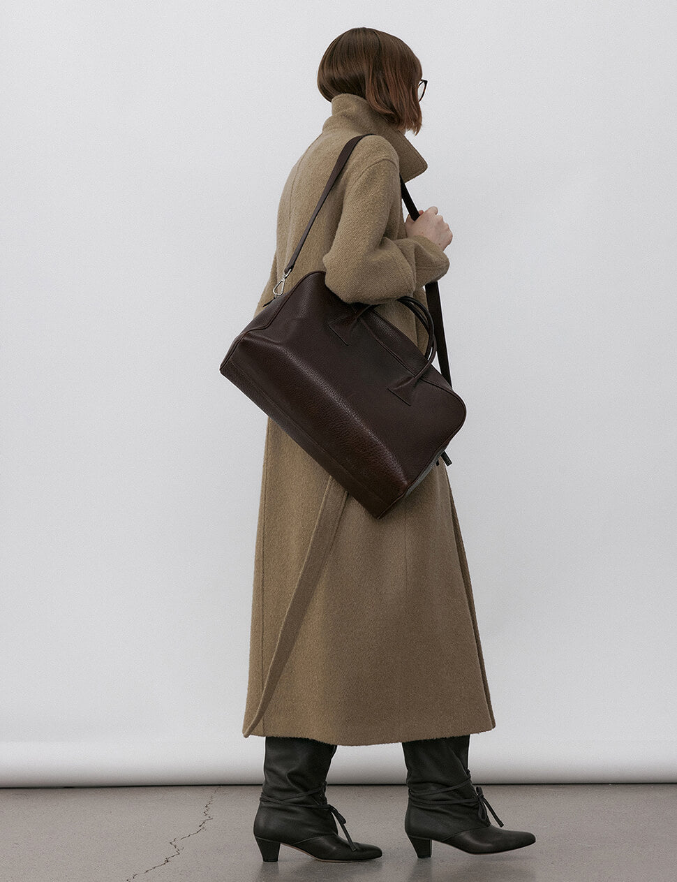 Tan Double Breasted Coat-PREORDER