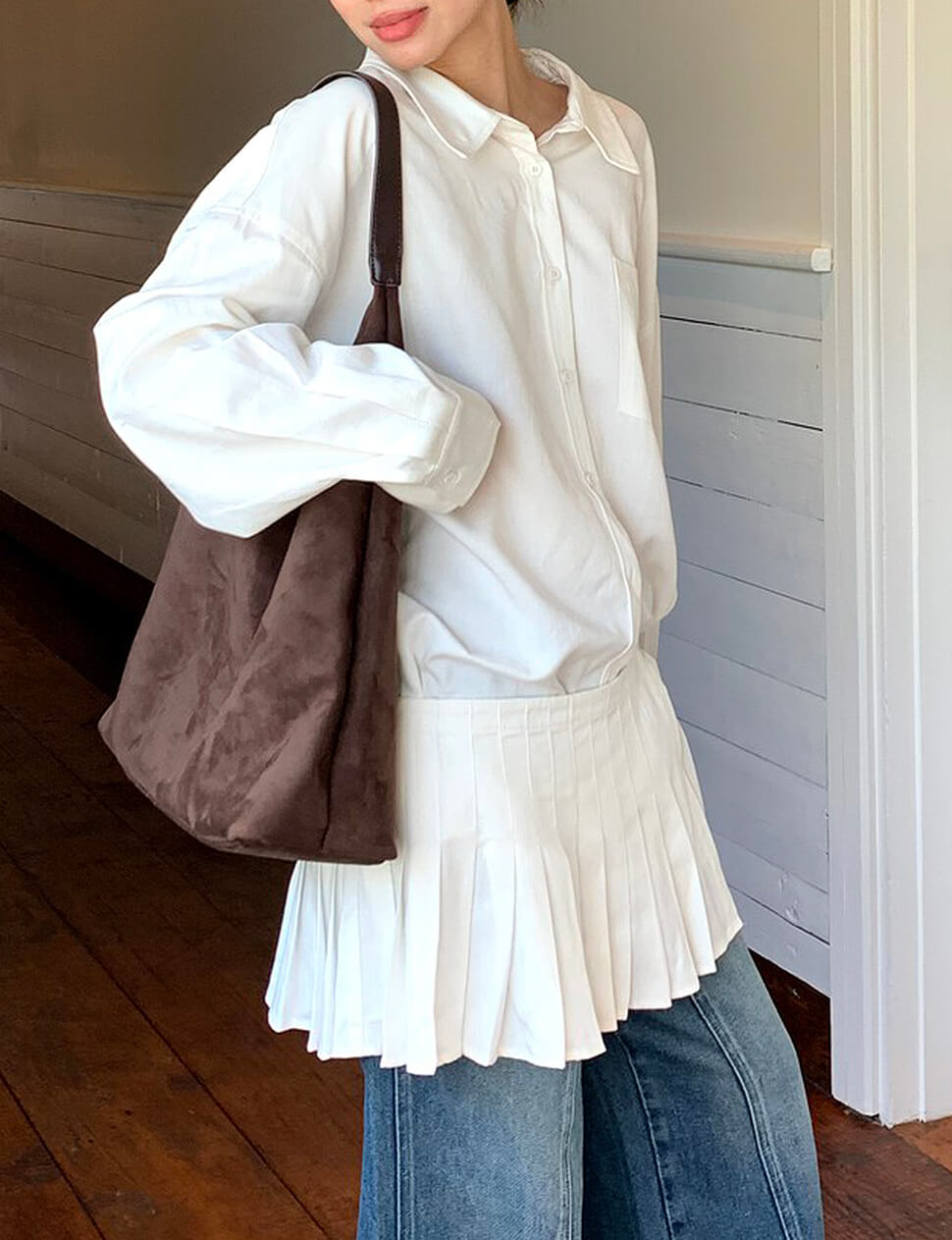 Two-Piece Layered Shirt-BESTSELLER