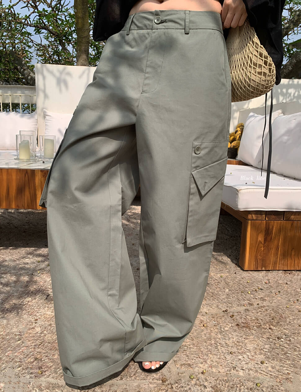 Khaki Cargo Pants