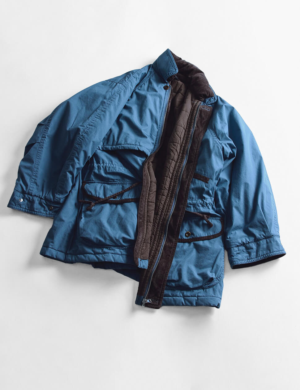 Oversized Blue Parka -PREORDER