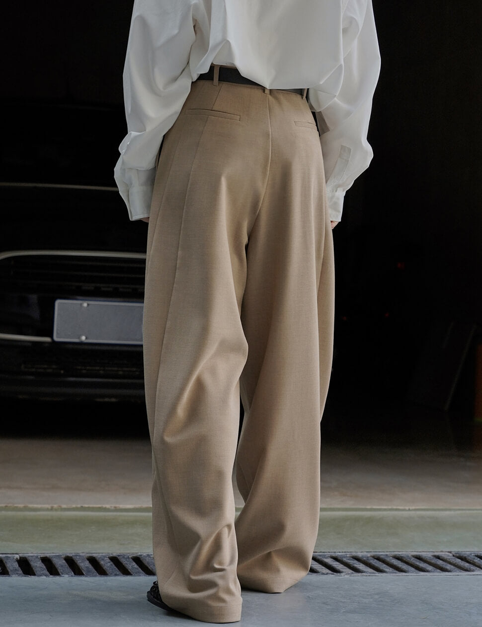 Leo Tan Barrel Leg Pants