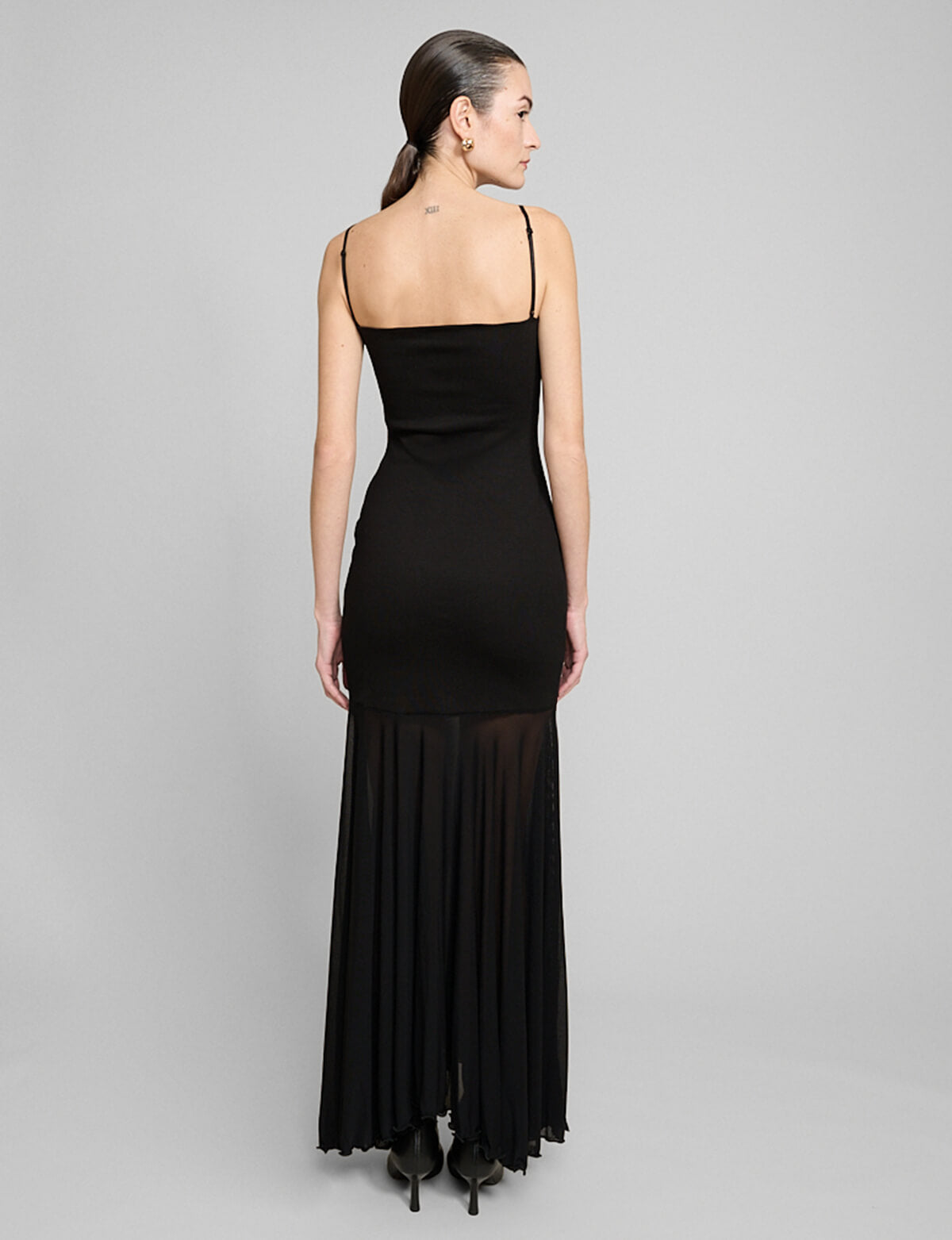 Romane Sheer Bottom Dress