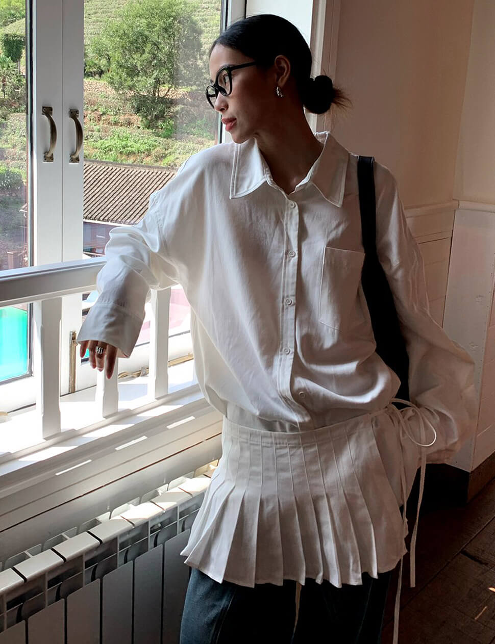 Two-Piece Layered Shirt-BESTSELLER