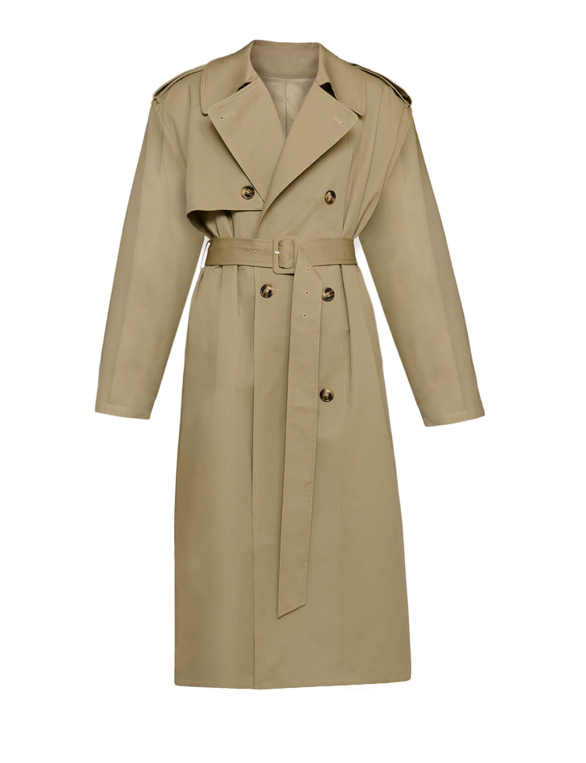 Oversized Padded Trench Coat-BESTSELLER