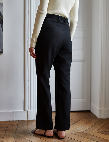 【Peter Do】Flare Pants Black FR38 Daria Black Flared Pants