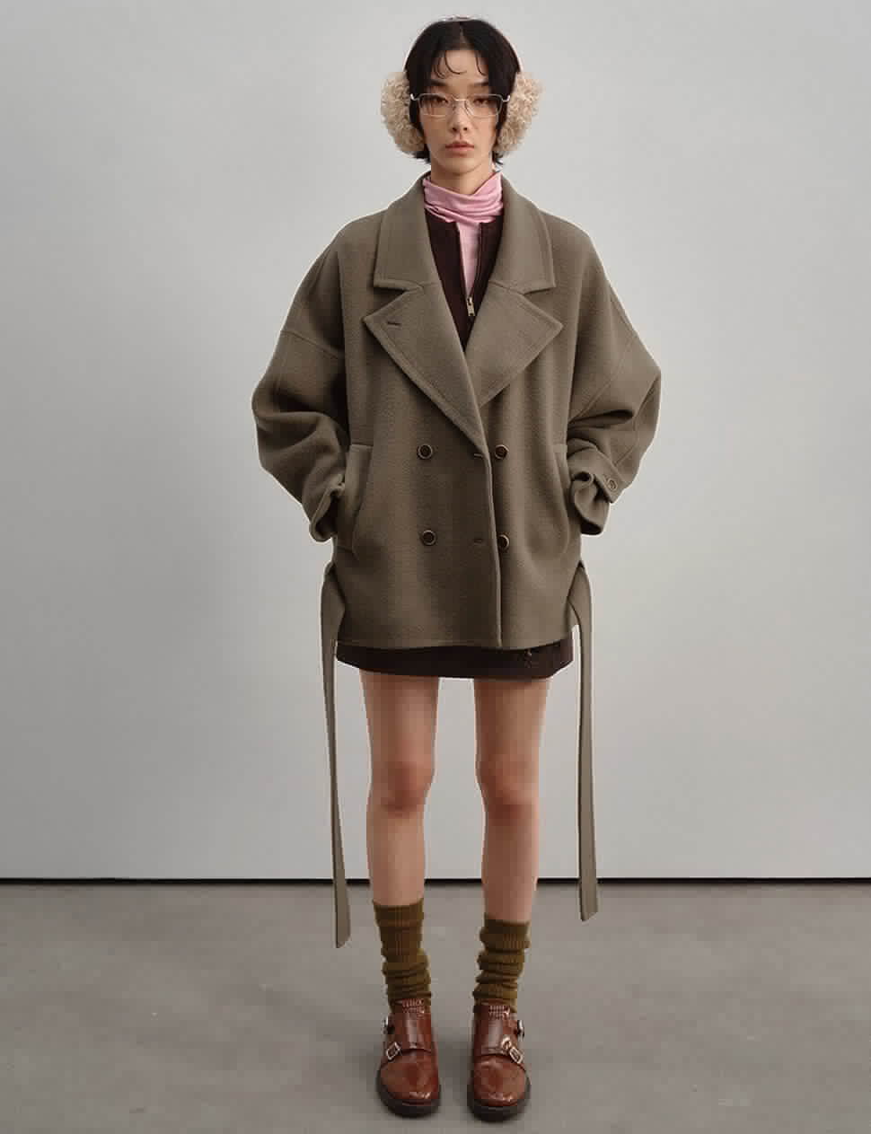 Low Waisted Trench Coat -PREORDER