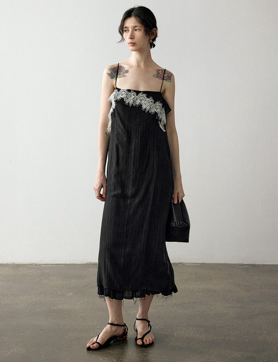 Black Lace Dress -PREORDER