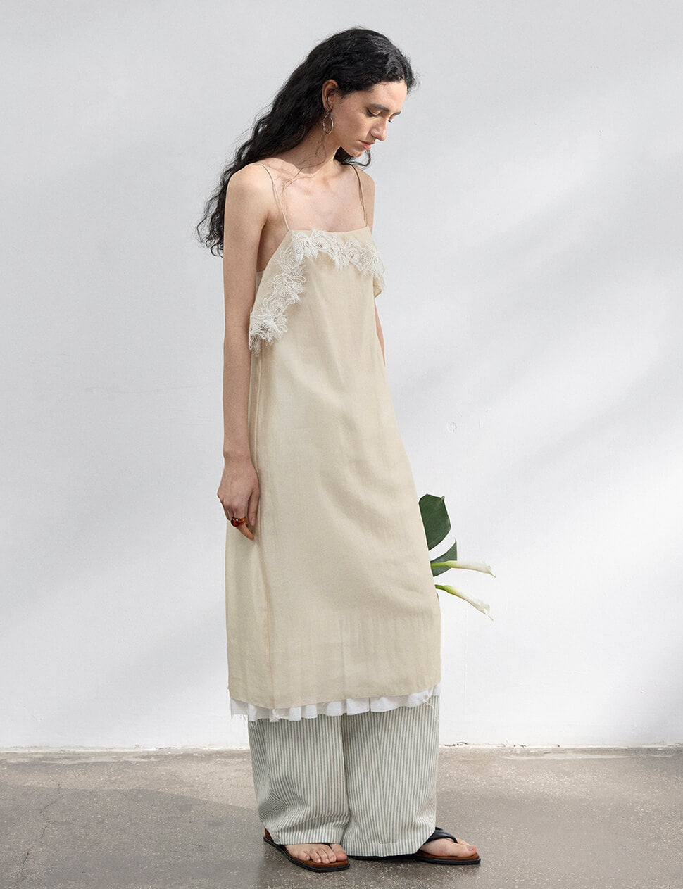 Beige Lace Dress XS Beige Lace Dress XS