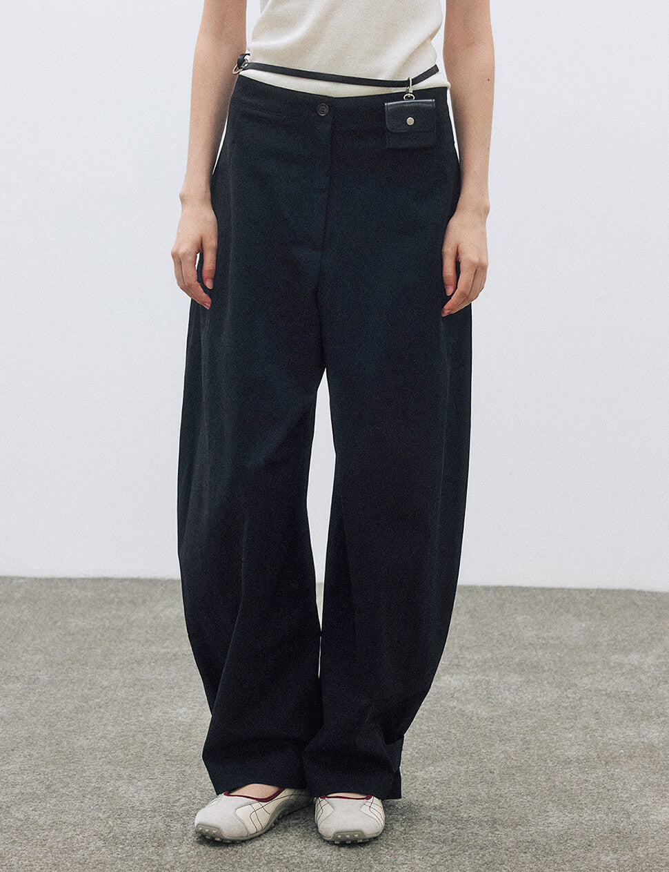 Button Hem Cuff Pants -PREORDER