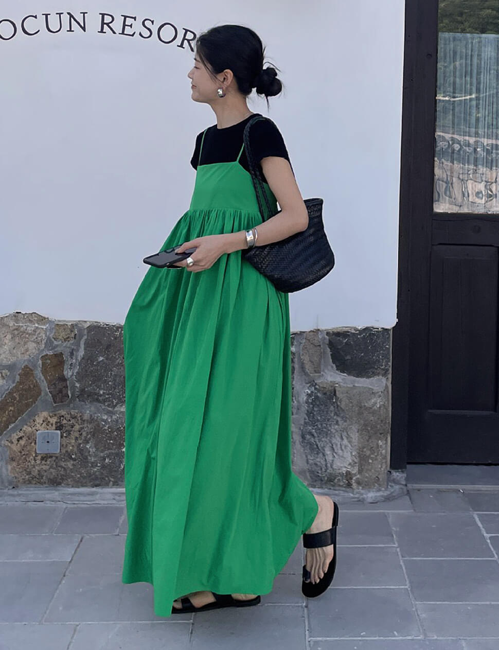 Green Empire Dress Green Empire Dress