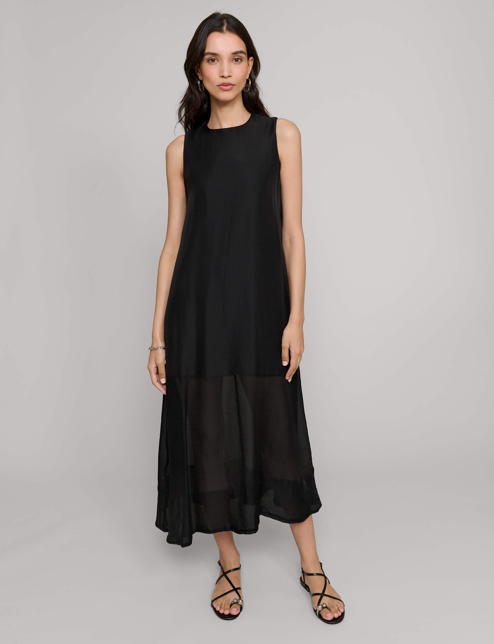 sheer casual dress HIP OFF DUTY CAMO SHEER LACE MAXI DRESS