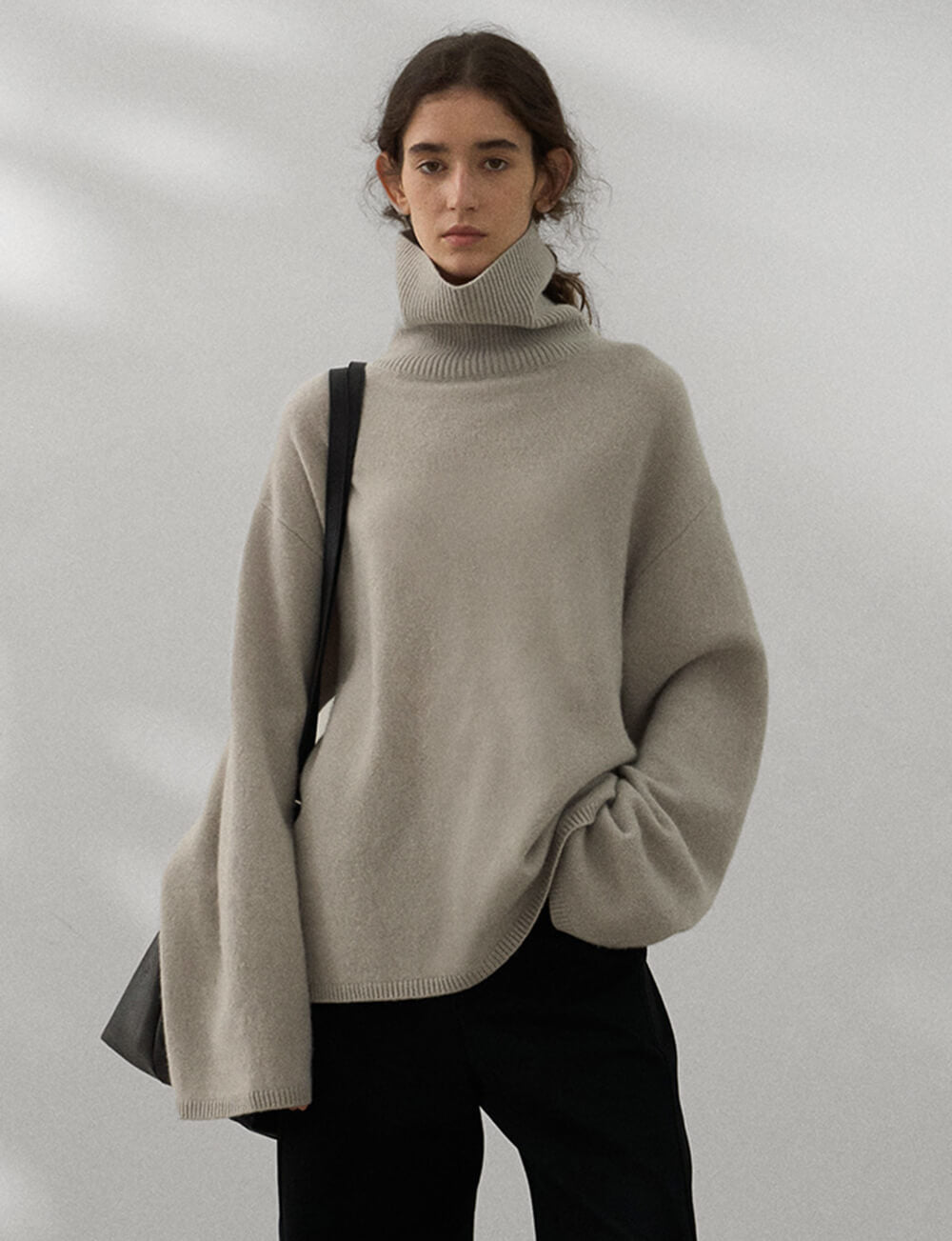 Soft Wool Turtleneck Sweater