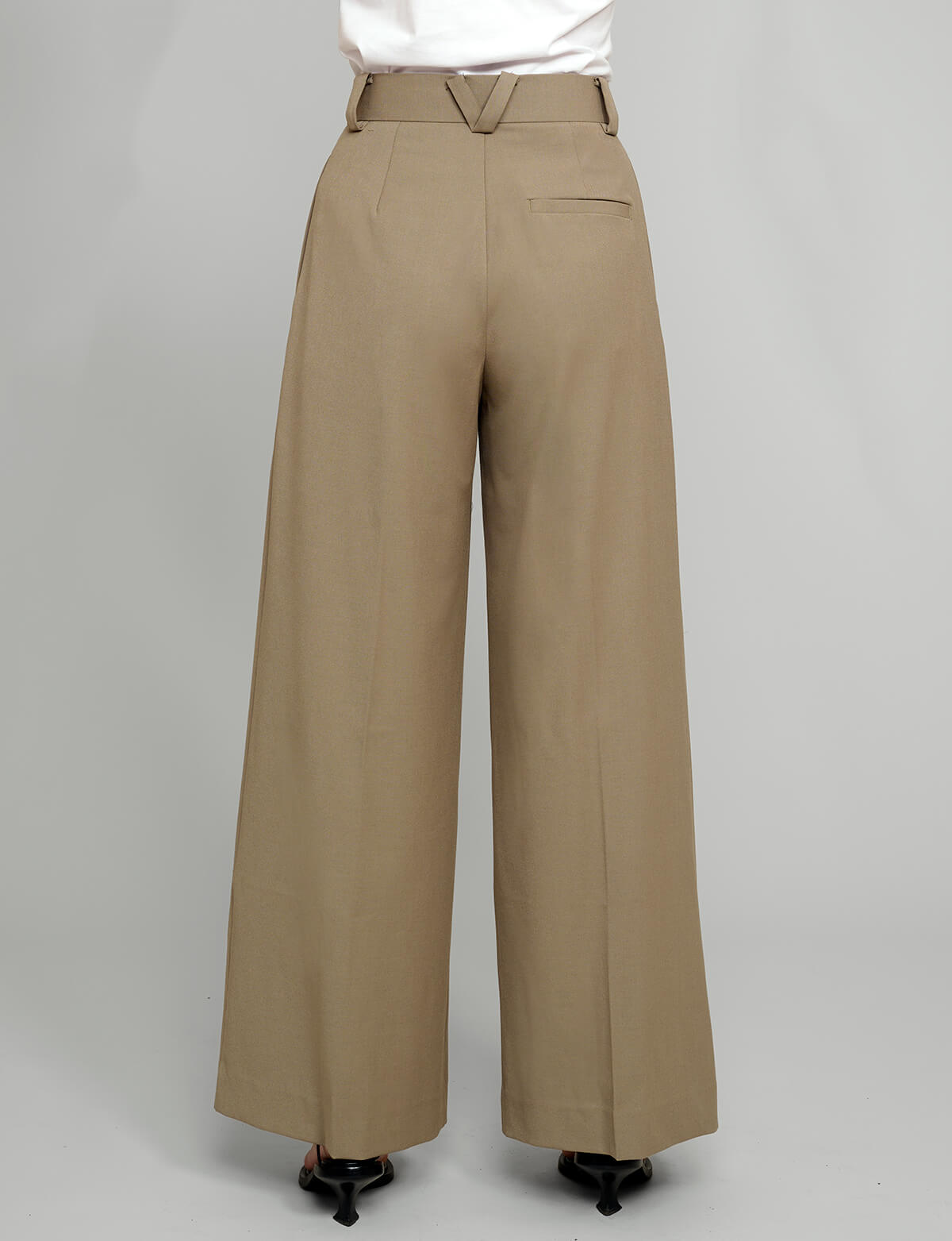 Tan Wide Leg Pants Tan Wide Leg Pants