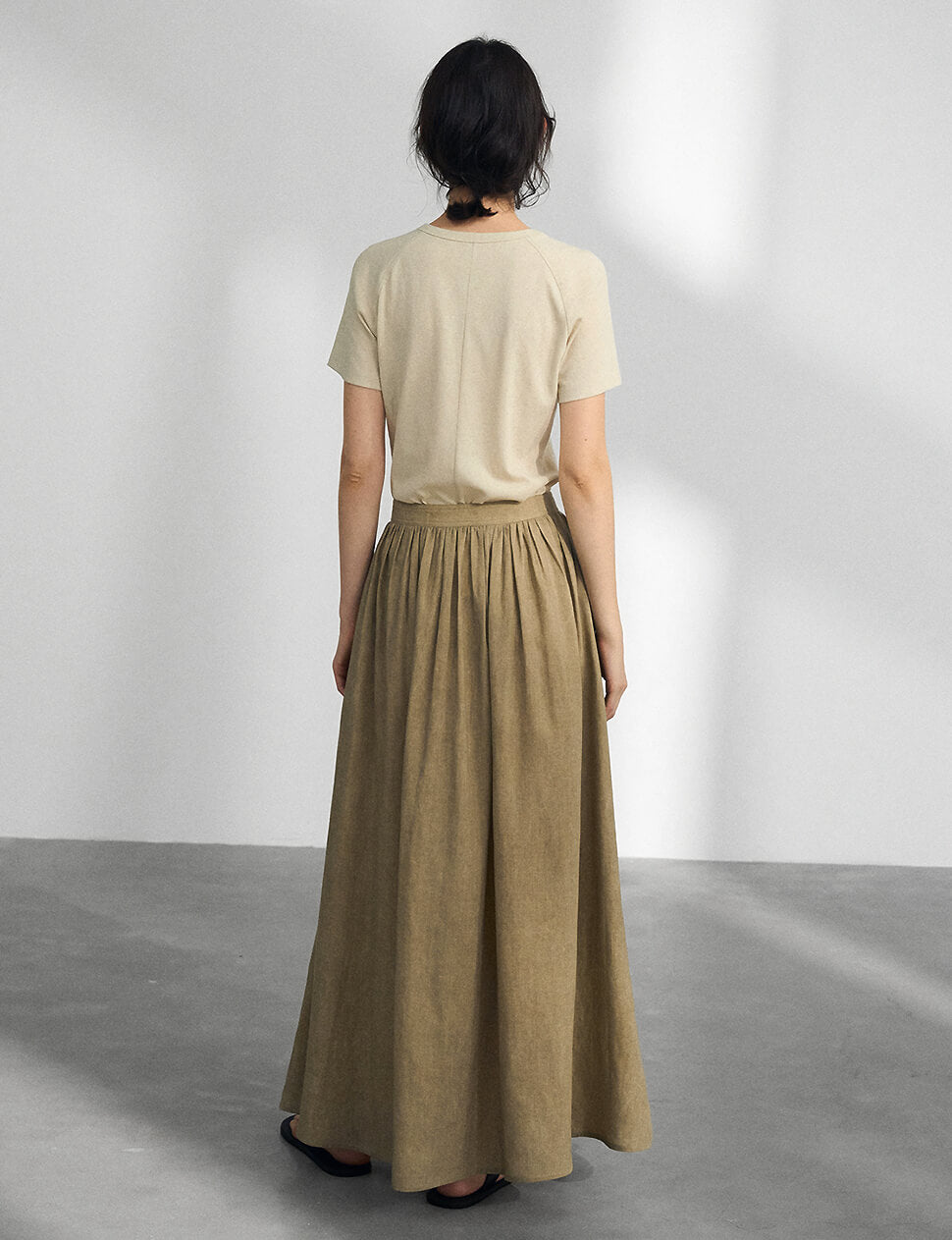 Khaki skirt womens 7.5 online