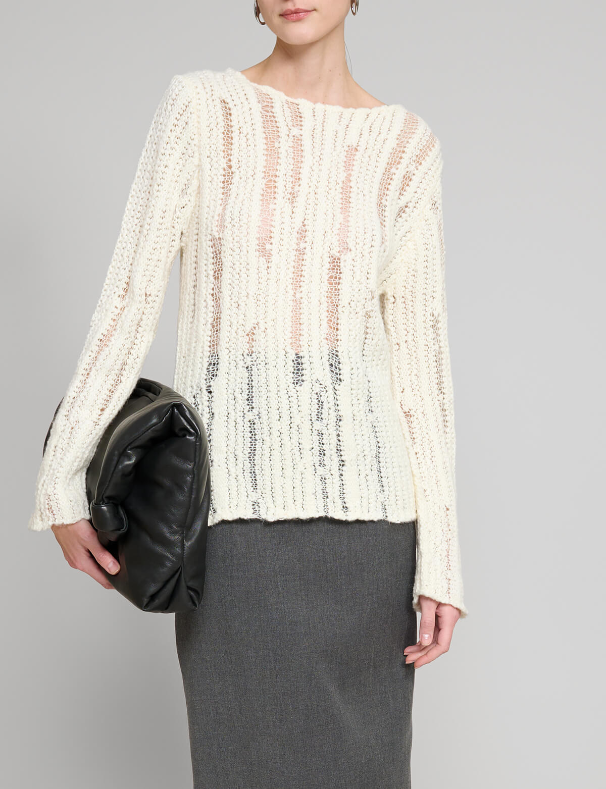 Ivory Fisherman Sweater