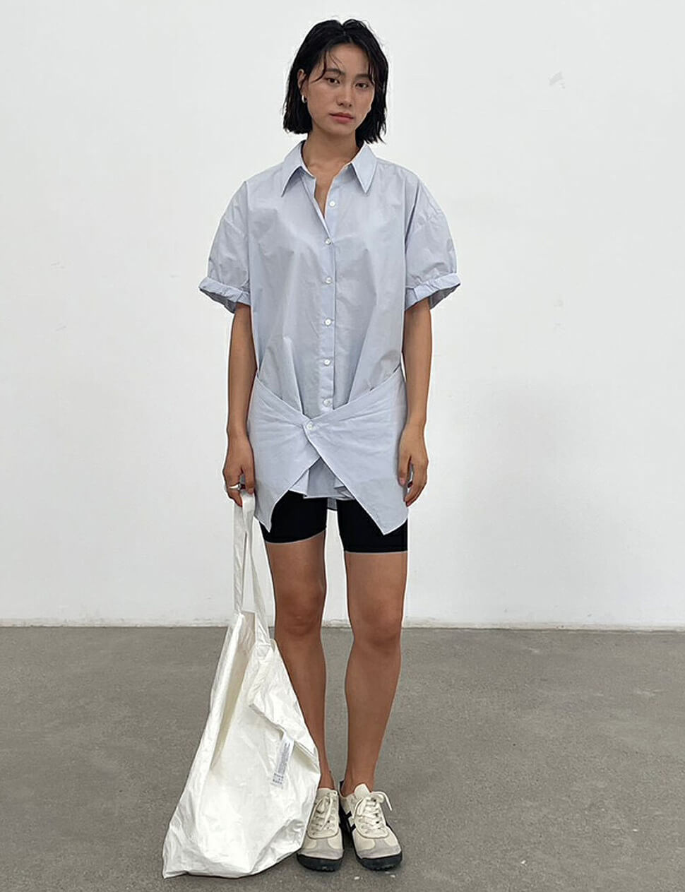 Rolled Sleeve layered Shirt -PREORDER