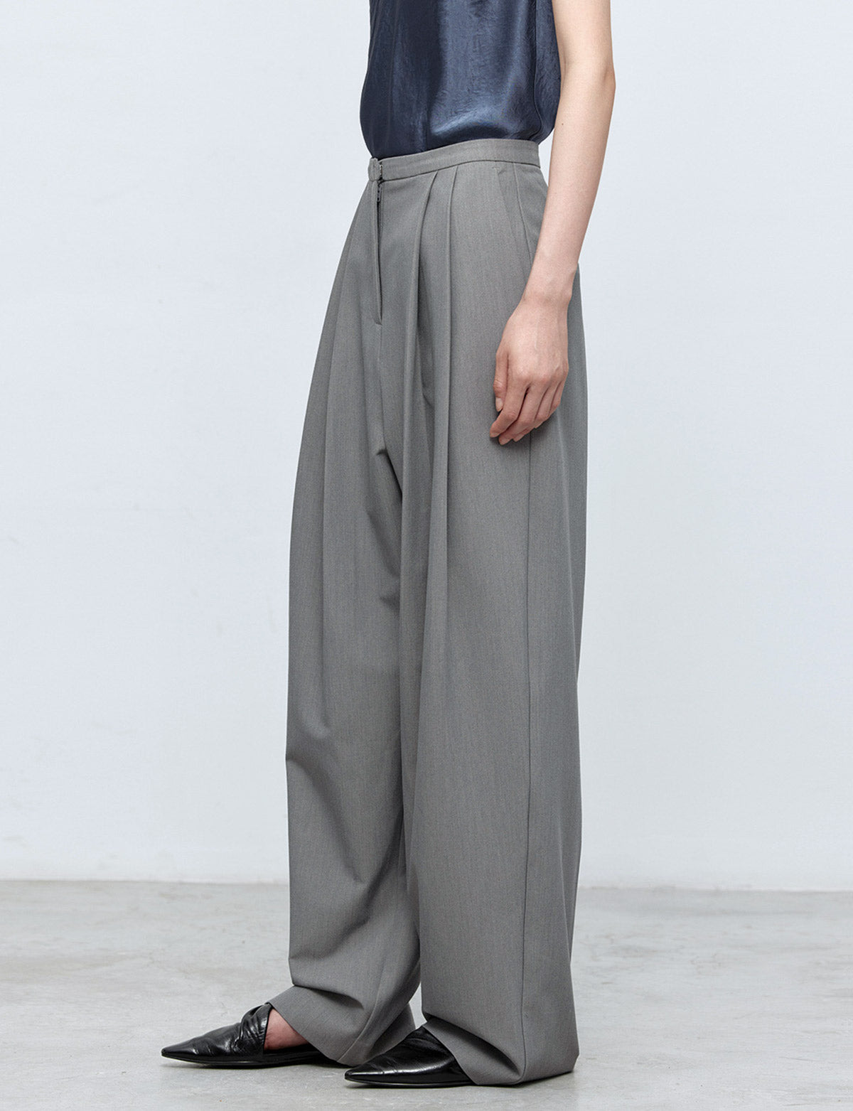 Diane Grey Trousers
