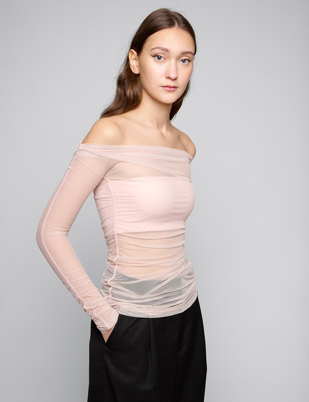 Strapless Button Top-BESTSELLERS