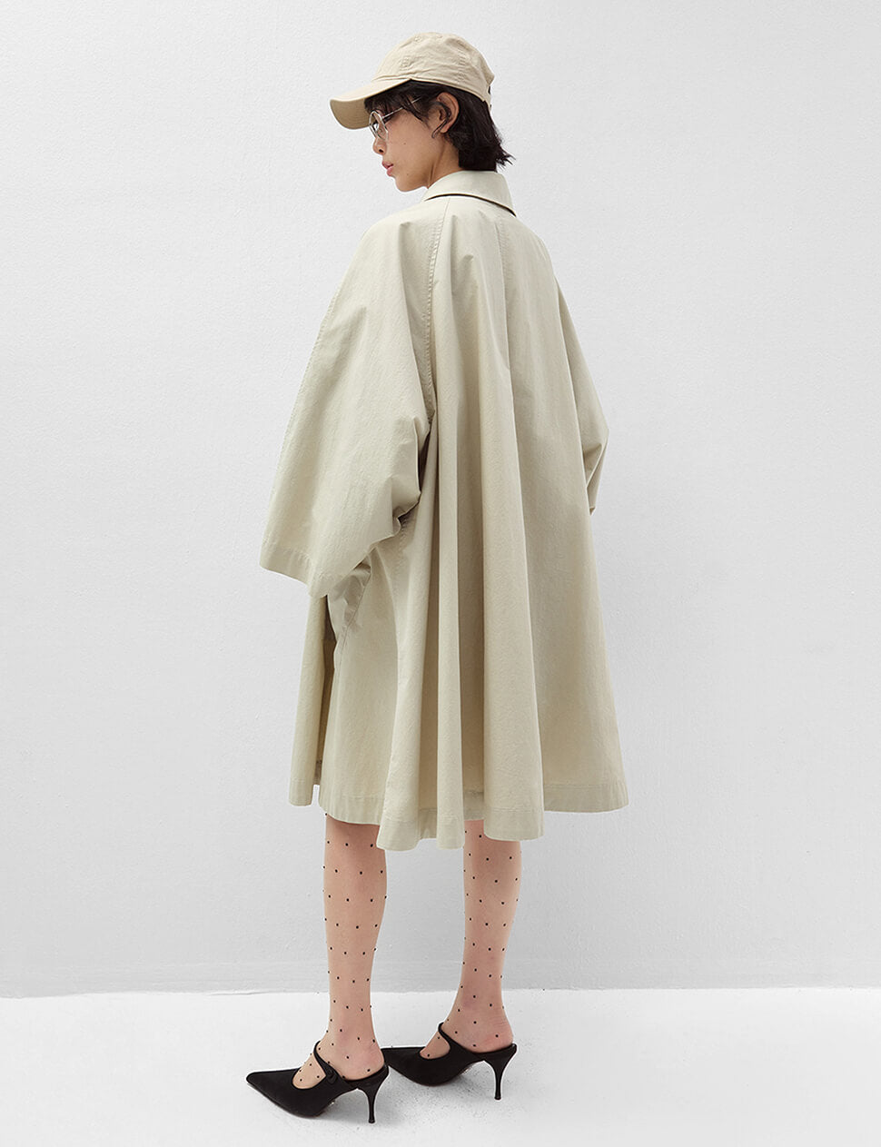 Tan Oversized Cocoon Coat-PREORDER