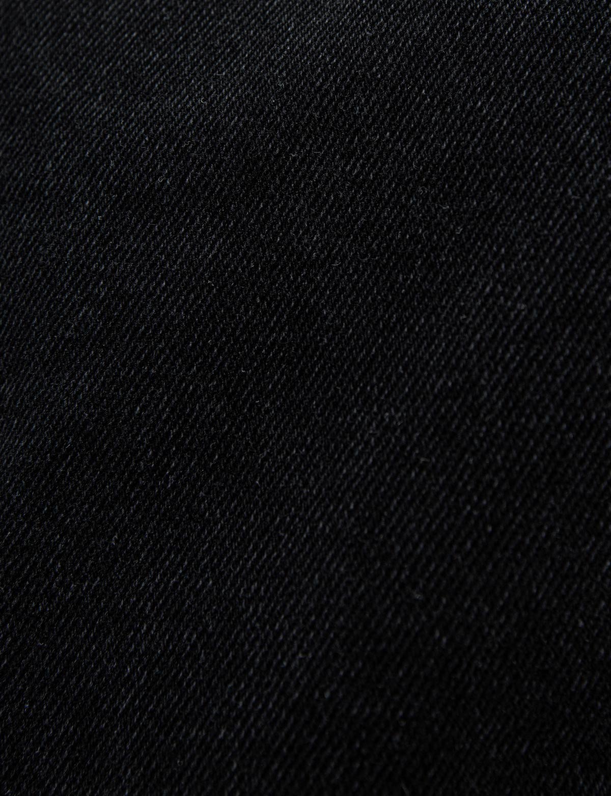 Black Denim Button Skort-BESTSELLER