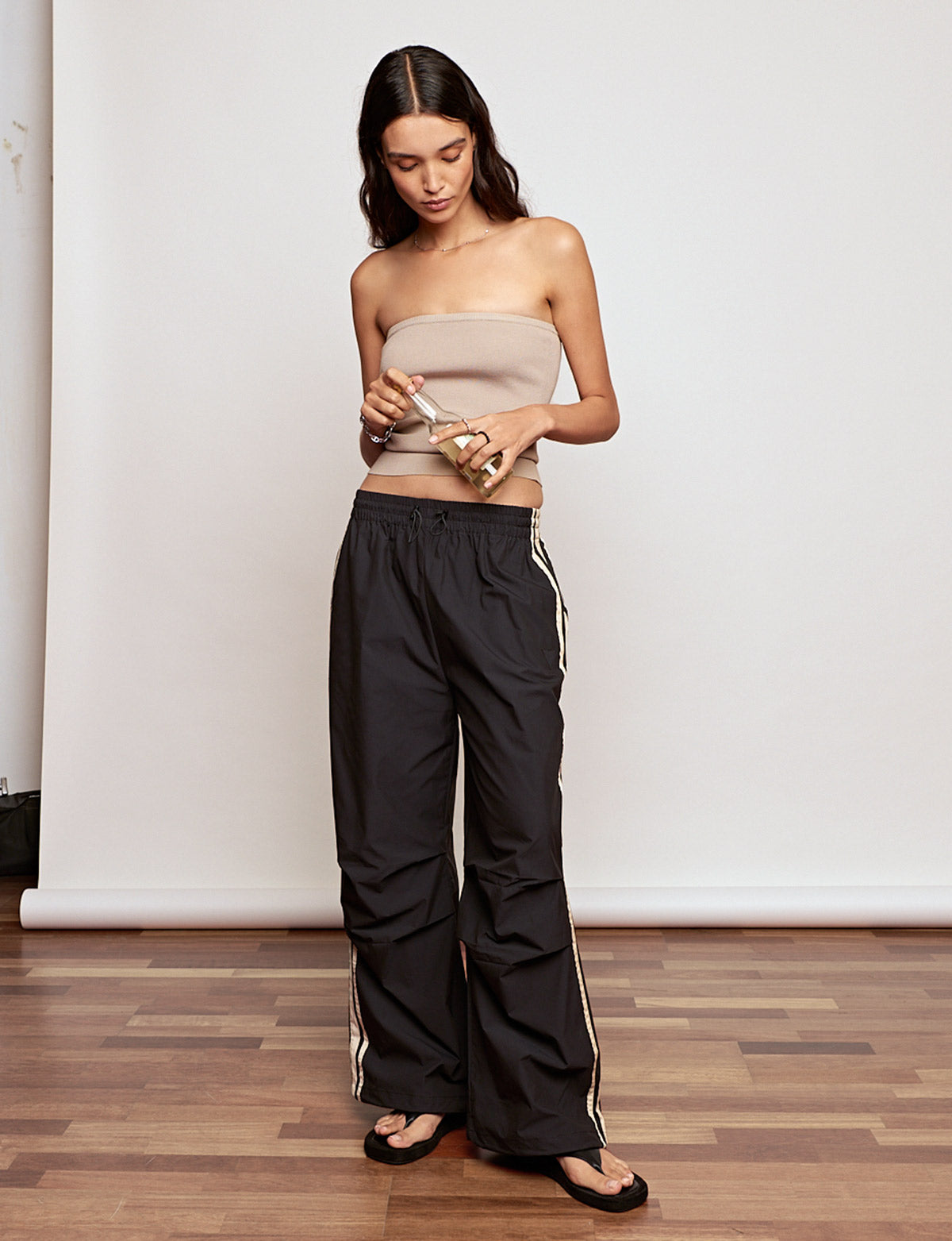 Black Track Pants-BESTSELLER