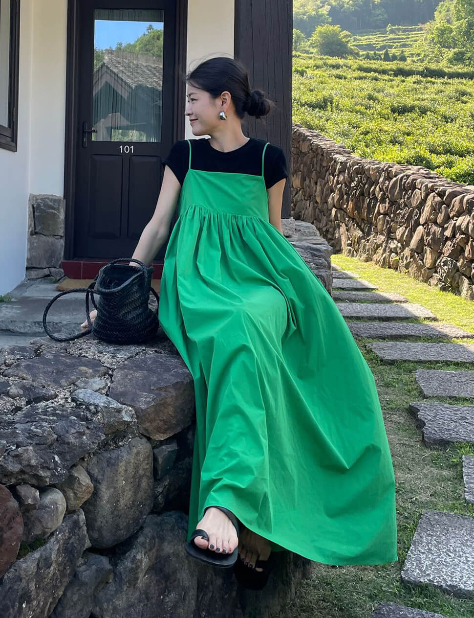 Green Empire Dress Green Empire Dress