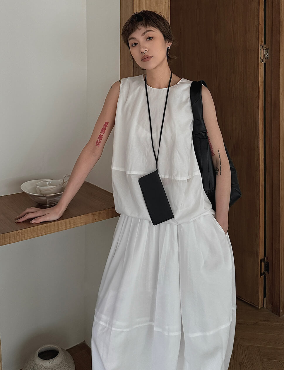 White Cocoon Top-PREORDER