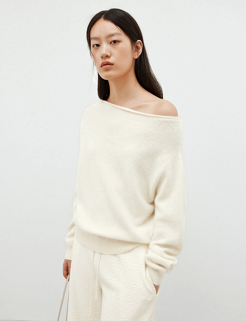 Off The Shoulder Sweater-PREORDER