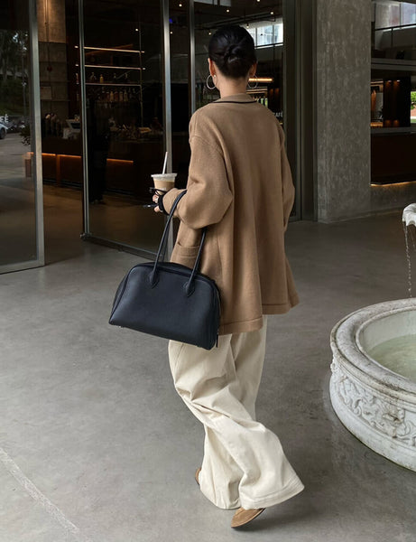 Tan Long Cardigan