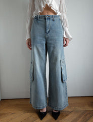 OLD PARK(オールドパーク）W POCKET FLARE JEANSの通販