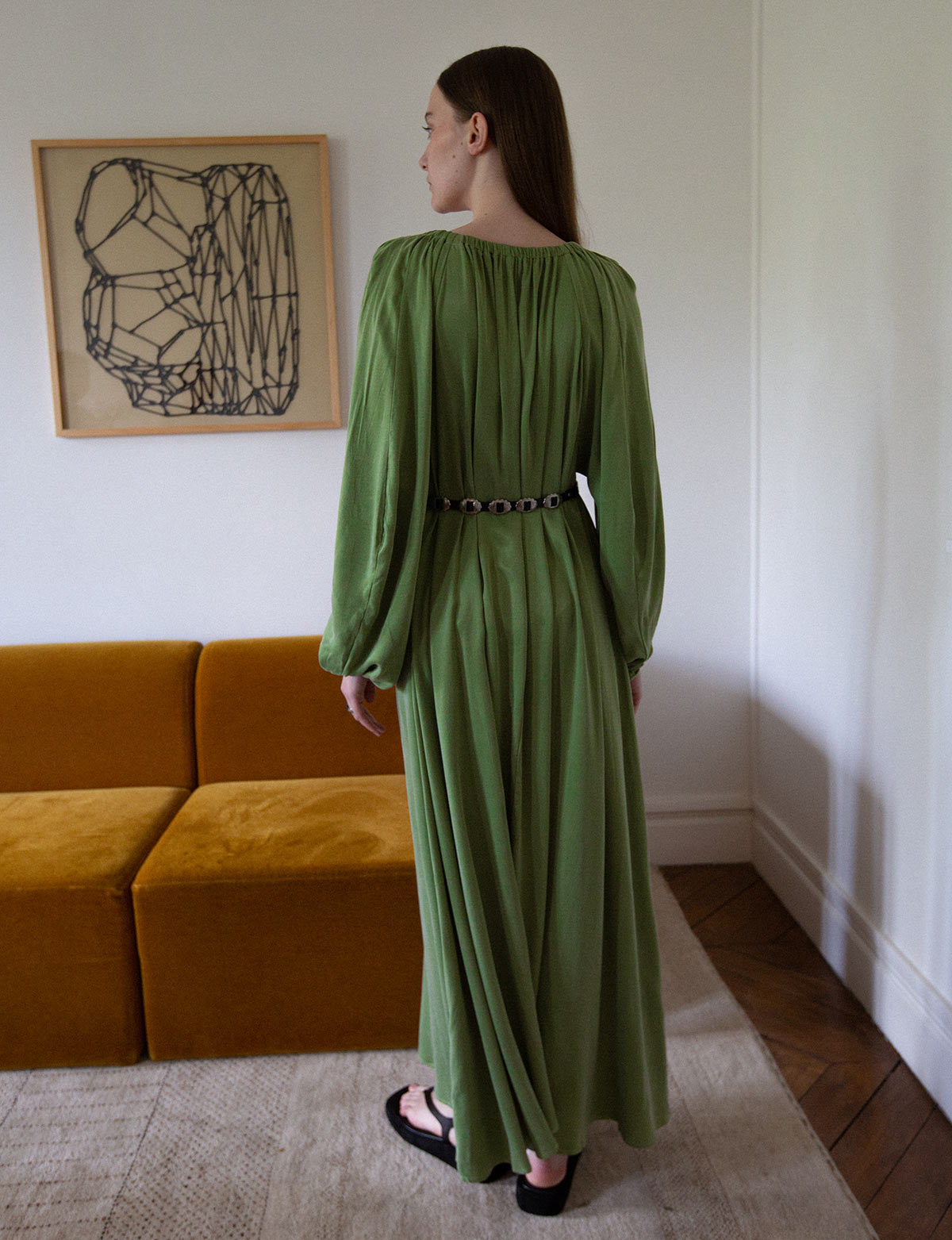 Evi Green Maxi Dress
