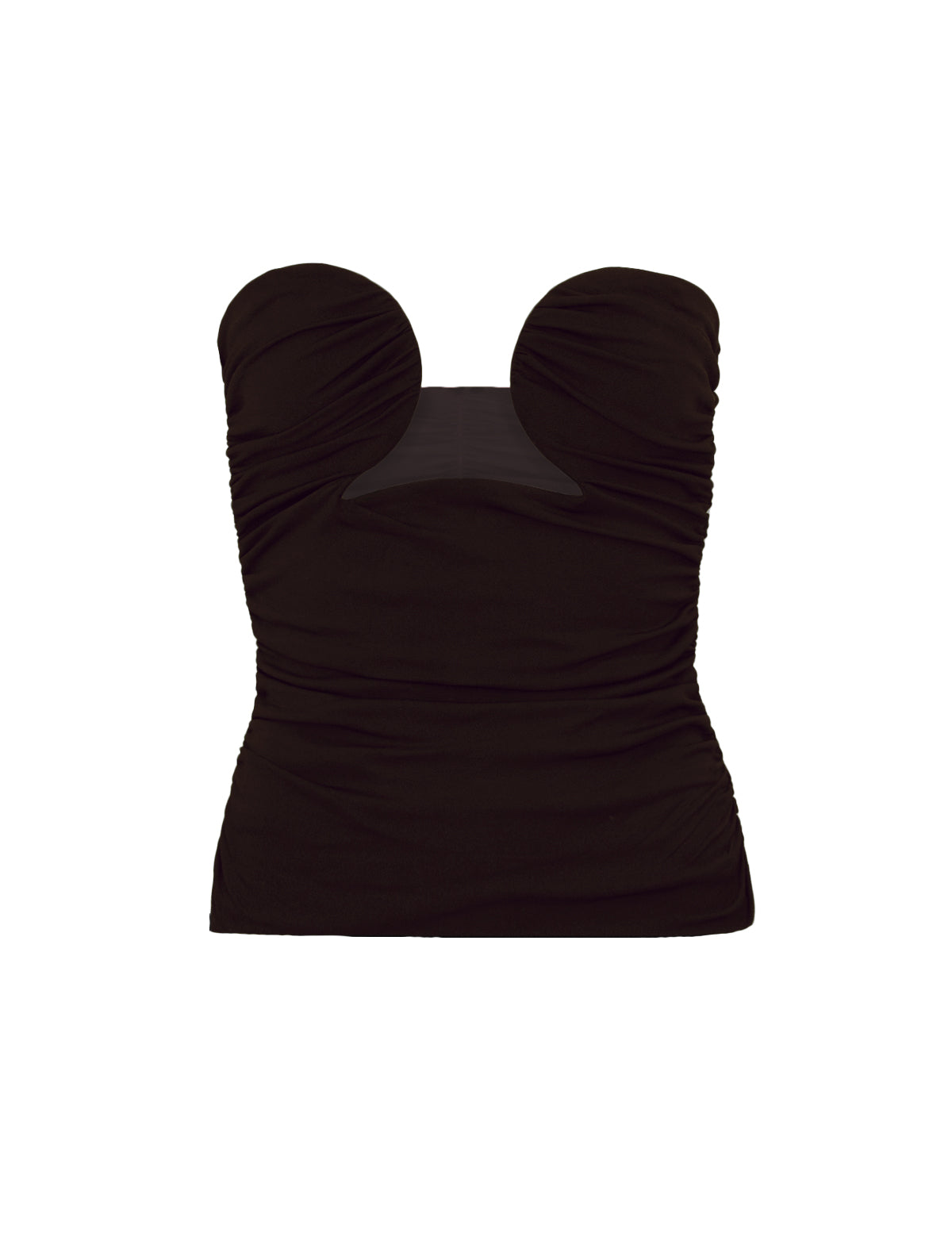 Dominique Bustier Top in Chicory-BESTSELLER